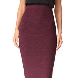 Maroon Cushnie et Ochs skirt- Large